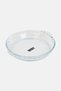 Round Glass Baking Dish 1,3 L, Transparent - 2