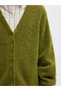 Strickjacke Brushed V-Ausschnitt - 5