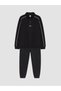 Zippered Stand Collar Boys' Tracksuit Set (W6) - 2