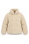 Women's Lined Zippered Plush Coat