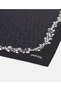 %100 ipek çiçek baskılı monogram eşarp - 2