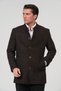 Men's Slim Fit Cashmere Coat, Jacket, Overcoat - 4
