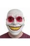 Horror Mask with Movable Jaw Mechanism Red - 3