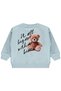 Chapter One Printed Sweatshirt for Ages 2-5 - Blue - 3