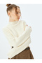 Half Turtleneck Long Sleeve Oversize Knitwear Sweater