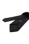 Black Small Pattern Classic Tie with Handkerchief Kk14110 - 3