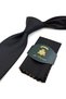 Classic Tie with Patterned Handkerchief Kk14079 - 2