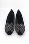 Women's Decorated Bow-Decorated Suede Home Ballet Flats Home Shoes - 4