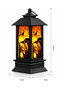LED Wind Lamp, Pumpkin Lantern, Mini Lantern Oil Lamp, Applicable to Party Props, Scene Arrangement, Garden Decoration, Plastic Halloween - 2