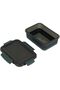 Just Cook Locktop Food Storage Containers, 2 Pieces, 916 ml, Dark Grey, Non-Slip Base, BPA-Free, Freezer and Dishwasher Safe - 2