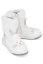 Boots Cat Embroidered Patent Leather 26- Boots - White