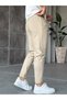 Regular Fit Jogger Pants W Beige - 3