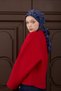 Velora Scarf Vintage Damask Violet - 4