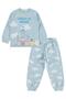 Castle Printed Pajama Set for Ages 2-5 - Blue - 4
