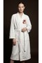 Shadowed Serenity 100% Cotton Kimono Bathrobe - 2