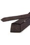 Brown Shawl Pattern Classic Tie with Handkerchief Kk14065 - 3
