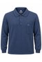 Simenti Large Size Men's Polo Collar Sweatshirt - 7809