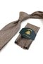 Gold Dot Pattern Classic Tie with Handkerchief Kk14098 - 2