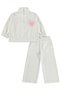 Printed Tracksuit Set for Ages 2-5 - Ecru - 5