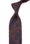 Green Orange Shawl Pattern Classic Tie with Handkerchief Kk14078