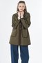 Velvet Collar Quilted Coat