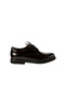 100% Leather Flat Lace-Up Eva Sole Classic Patent Leather Shoes - 3