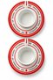 Patterned 2-Person Porcelain Turkish Coffee Cup Set, 4 Pieces, 100 ml - 3