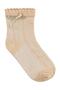 3-Piece Set of Girls' Socks with Bow Accessories for Ages 3-11 - 3