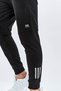 Black Men's Sweatpants with Elastic Waist and Cuffs As417 - 6