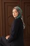 Velora Scarf Vintage Damask Gray - 4