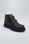 Genuine Leather Men's Youth Boots Black