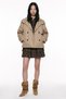 Hooded Detailed Women's Trench Coat Trc02540 Beige