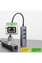 موزع USB C، موزع بيانات USB فائق النحافة، موزع بيانات عالي السرعة، موزع USB محمول، متوافق - 4