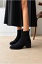 Women's Boots Black Suede - 3