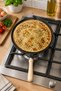 Double-Sided Pancake Pan 36 cm Granite Cast Iron Fireproof Non-Stick Wooden Handle Domestic Production - 2