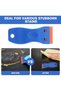Plastic Razor Blade, Multi-Purpose Scraper Tool with 20PCS Blades, Professional Cleaning Scraper for - 6