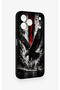 Tecno Spark 50 4g Compatible Black Eagle Patterned Silicone Case - 3
