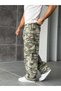 Camouflage Pants with Cargo Pockets W - 2