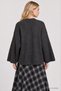 Selanik Knitted Oversize Sweater Lkr0002 Anthracite - 5