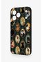 Tecno Spark 50 4g Compatible Vintage Cat Portraits Patterned Silicone Case - 4