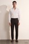 Relaxed Fit (No Pile) Khaki Striped Jogger Pants - 4