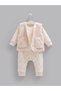 Lombardia Vest Girl's Jumpsuit Beige