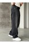 Washable Black Baggy Jeans W Black - 4