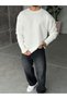 3 Yarn Natural Cut Oversize Sweat m White - 3