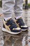 Genuine Leather Baby Boy Boots Cream - 2