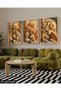 Textured Appearance Spring Branches 3 Piece Wooden Framed Painting Act