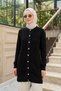 Buttoned Front Knitwear Cardigan 605 Black