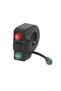 5Pin Scooter Horn Switch, Waterproof Turn Signal Switch, Replaceable Button Switch, Plastic Scooter