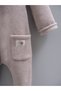 100% Cotton Cashmere Hooded Unisex Winter Jumpsuit - 2