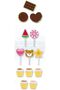 Dessert cart set, One Size - 5